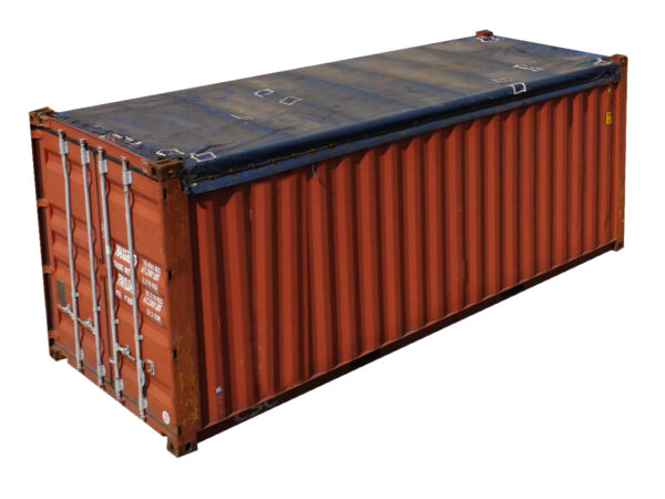 20ft open top container