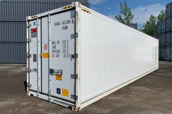 Used 40ft high cube reefer container